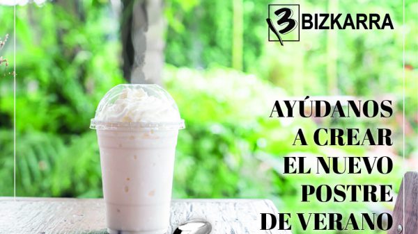 AYUDA A BIZKARRA A CREAR EL POSTRE DE VERANO