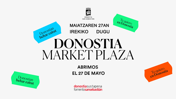 En marcha una campaña de apoyo al comercio donostiarra