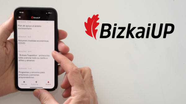 BizkaiUP, la aplicación móvil de la Diputación Foral de Bizkaia, ofrece información sobre playas y solicitudes de cita previa