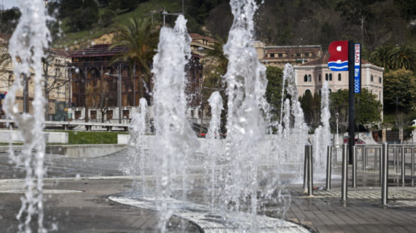 El Ayuntamiento de Bilbao restablece el suministro de agua en las fuentes ornamentales de Abandoibarra, Zabalburu, Jardines de Gernika y Ametzola