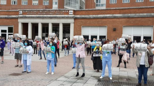 Denuncian el debilitamiento progresivo de la sanidad pública vasca