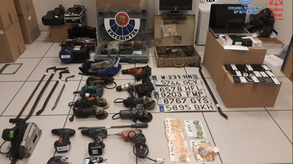 Desarticulado un grupo criminal especializado en robos en empresas