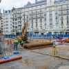 Los afectados por las obras del topo de San Sebastián vuelven a sus viviendas