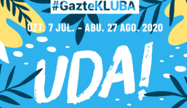 El Ayuntamiento de Bilbao pone en marcha #Gaztekluba Uda, su oferta de ocio juvenil para el verano