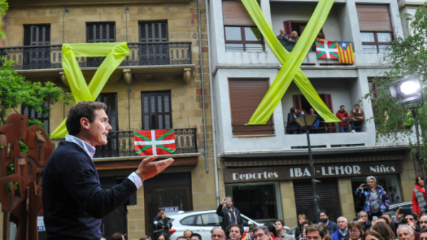 23 procesados por las protestas del mitin de Ciudadanos en Errenteria